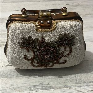 Adele Vintage Beaded Purse